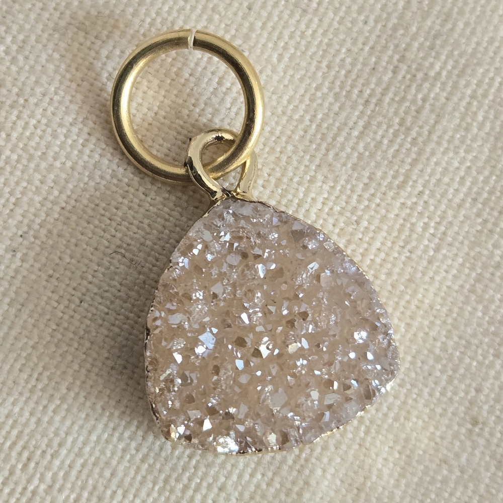 Small Druzy Pendant